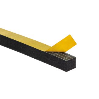 Uszczelka 12x12mm 40&deg;ShA samoprzylepna EPDM 10mb wzmocniona