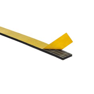 Uszczelka 2x10mm 40°ShA samoprzylepna EPDM 10mb wzmocniona