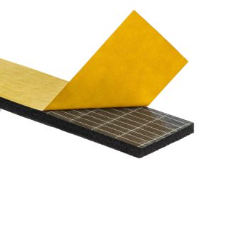 Uszczelka 3x30mm 40°ShA samoprzylepna EPDM 10mb wzmocniona