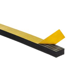 Uszczelka 6x10mm 40&deg;ShA samoprzylepna EPDM 10mb wzmocniona